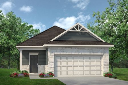 New construction Single-Family house 360 Stone Placa Trl, Brookshire, TX 77423 plan The Cardinal II - image