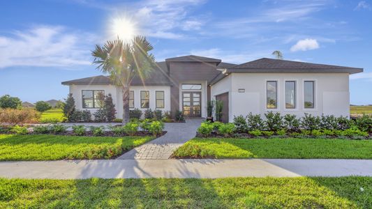 New construction Single-Family house 8335 Golden Beach Ct, Parrish, FL 34221 Bismark- photo 1 1