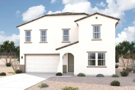 New construction Single-Family house 48678 W Lasso Wy, Maricopa, AZ 85139 plan Summersville - image