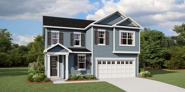 New construction Single-Family house 64 Gin Branch Rd, Wendell, NC 27591 plan Redwood - image