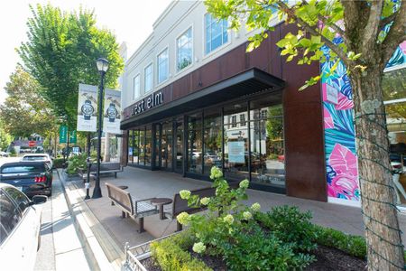 New construction Townhouse house 300 Crimson Pine Alley N, Unit 9, Alpharetta, GA 30009 plan The Chamberlain - image