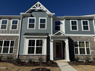 New construction Townhouse house 2349 Whitewing Lane, Wendell, NC 27591 Lennox- photo 0