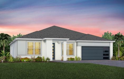 New construction Single-Family house 9888 Passaic Pkwy, Orlando, FL 32829 plan Mahogany - image