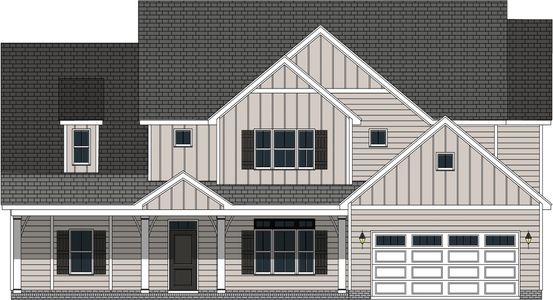 New construction Single-Family house 5919 Nc 33, Grimesland, NC 27837 plan Carson - image