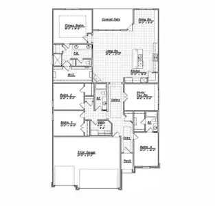 New construction Single-Family house 129 Ramsdale Wy, Cibolo, TX 78108 plan Yellowstone - image