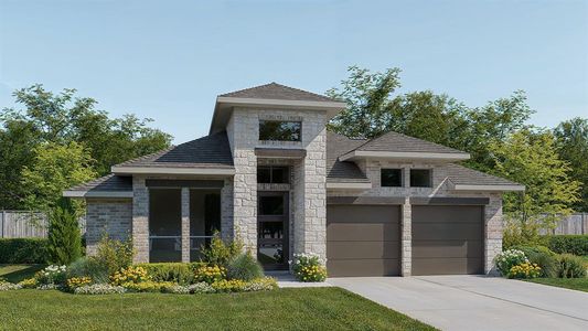 New construction Single-Family house 19931 Epona Creek Dr, Tomball, TX 77377 2545W- photo 0
