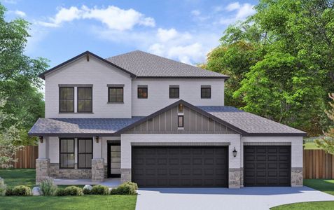 New construction Single-Family house 13735 Olympic River Ln, Iowa Colony, TX 77583 plan Christina 2516HS3CG - image