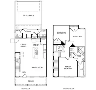 New construction Single-Family house 2740 Teton St, Corinth, TX 76210 plan The Durham - image