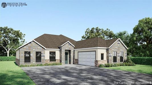 New construction Single-Family house 2714 Stonecrest Dr, Sherman, TX 75092 - image