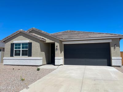 New construction Single-Family house 35960 W San Ildefanso Avenue, Maricopa, AZ 85138 Blackstone- photo 0