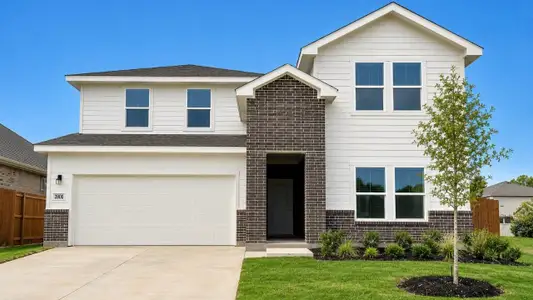 New construction Single-Family house 2800 Hawk Dr, Denton, TX 76205 plan Ozark - image