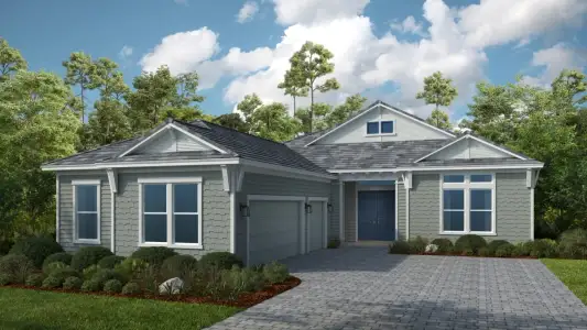 New construction Single-Family house St. Johns, FL 32259 plan Colina - image