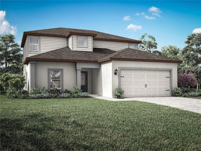 New construction Single-Family house 13490 Leaping Water Way Street, Astatula, FL 34705 - photo 0