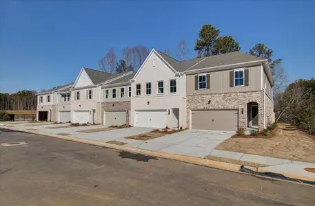 New construction Townhouse house 4511 Twinberry Dr, Powder Springs, GA 30127 Brooks A- photo 1 1