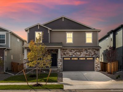 New construction Single-Family house 6060 Corral Street, Brighton, CO 80601 Bergamot- photo 0