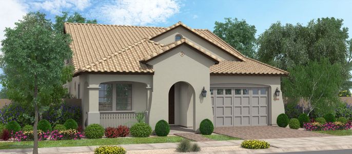 New construction Single-Family house 19662 S. 230Th Way, Queen Creek, AZ 85142 Guava w/Loft- photo 0