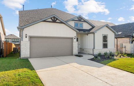 New construction Single-Family house 317 Bristlecone Bnd, Liberty Hill, TX 78642 plan Keller - image