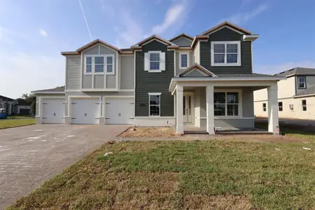 New construction Single-Family house 3539 Wolves Creek Pl, Apopka, FL 32712 plan Lake Star - image