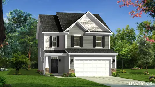 New construction Single-Family house 310 Peach Grove Wy, Lillington, NC 27546 plan Malbec - image