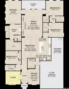 New construction Single-Family house 10135 Dew Ridge Wy, Schertz, TX 78154 plan Avalon III - image