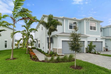 New construction Townhouse house 3562 NW Solange Ct, Jensen Beach, FL 34957 plan Eastwind - image
