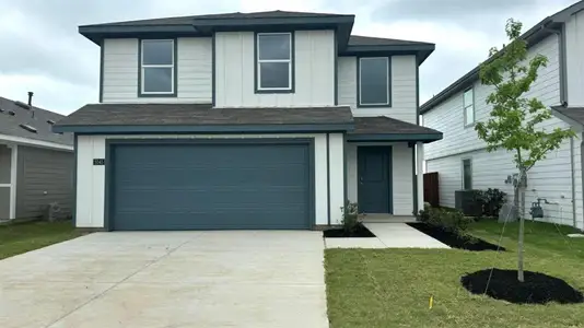New construction Single-Family house 5545 Flannel Ln, Krum, TX 76249 plan Davis - image