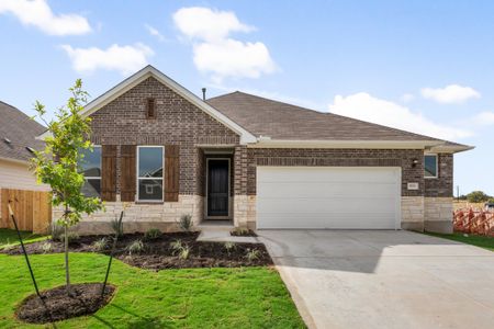 New construction Single-Family house 2104 Little Snake Wy, Georgetown, TX 78633 plan Manchester II - image