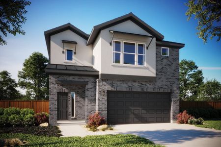 New construction Single-Family house 498 Backstays Lp, Kyle, TX 78640 plan Harmony - image