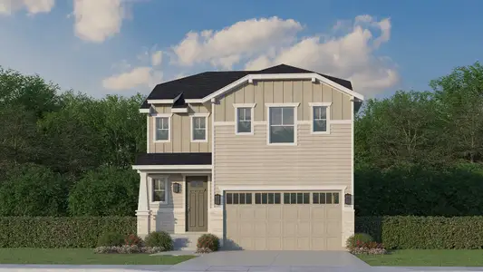 New construction Single-Family house 8028 Manor House Wy, Colorado Springs, CO 80908 plan C301 - image