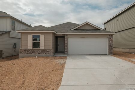 New construction Single-Family house 13015 Savory Place, Saint Hedwig, TX 78152 Dawson- photo 0