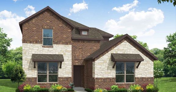 New construction Single-Family house 2809 Hay Ln, Midlothian, TX 76065 plan Dozier - image
