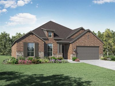 New construction Single-Family house 2252 Garnet Drive, Waxahachie, TX 75167 Canterbury Plan- photo 0