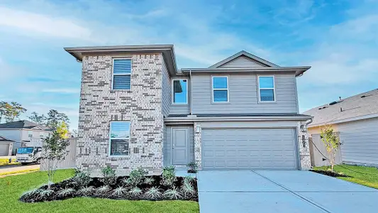 New construction Single-Family house 13905 Viceroy Wy, Splendora, TX 77372 plan Dawson - image