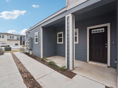 New construction Townhouse house 164 Texas Agate Dr, Unit 1, Kyle, TX 78640 The Emma (212)- photo 27 27