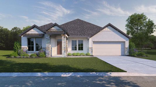 New construction Single-Family house 509 Eagle Canyon Dr, Leander, TX 78641 plan The Fieldson - image