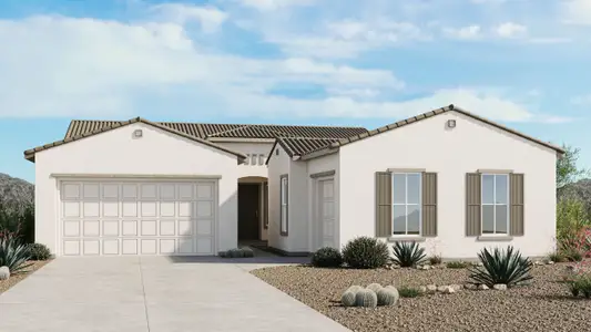 New construction Single-Family house 25648 77th Dr, Peoria, AZ 85383 plan Camelback - image