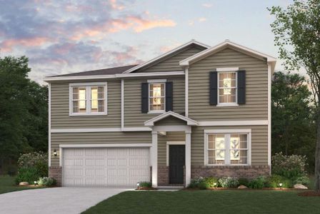 New construction Single-Family house 97 Poplar Bluff Wy, Jefferson, GA 30549 plan Travis - image