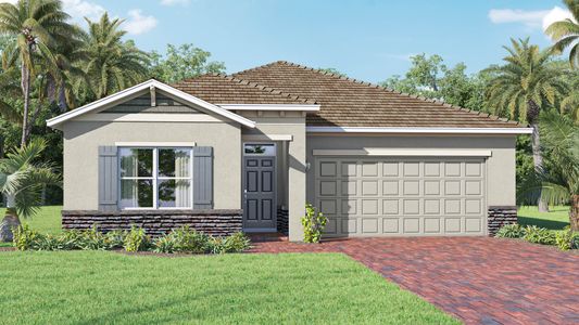 New construction Single-Family house 1386 Criswell Lane Se, Palm Bay, FL 32909 Clifton- photo 0