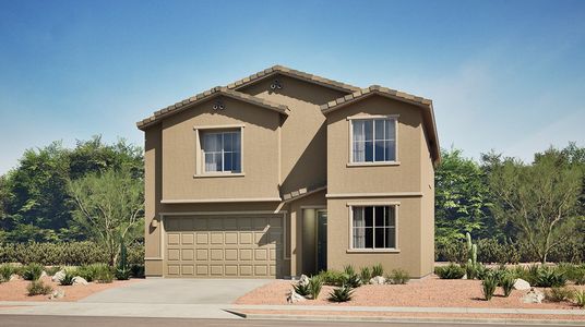 New construction Single-Family house 7776 S Bonanza Park Dr, Tucson, AZ 85747 plan Dune - image