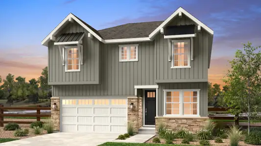 New construction Single-Family house 16847 W 92Nd Dr, Arvada, CO 80007 plan Ridgway - image