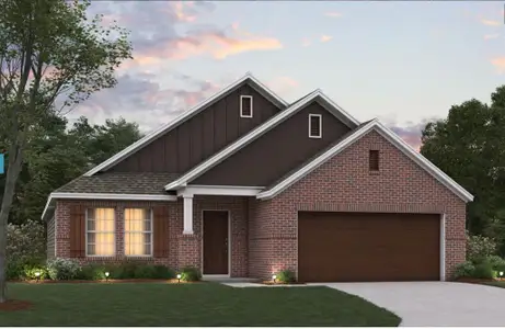 New construction Single-Family house 1108 Meadow Vista Dr, Crowley, TX 76036 plan Desoto - image