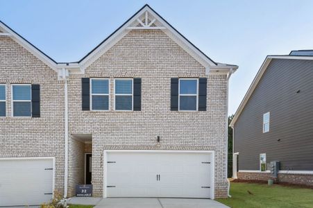 New construction Townhouse house 3640 Parkway James Dr, Snellville, GA 30039 plan Morgan - image