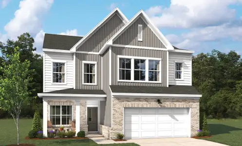 New construction Single-Family house 952 Fetching Pl, Rolesville, NC 27571 plan Benson - image