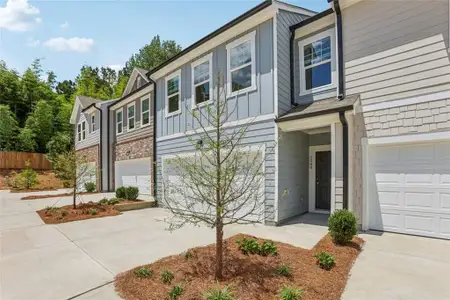 New construction Townhouse house 5020 Elowen Ln, Douglasville, GA 30135 plan Echo - image