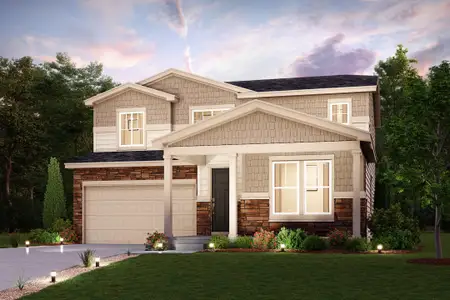 New construction Single-Family house 613 Crestone St, Johnstown, CO 80534 plan Marion - image
