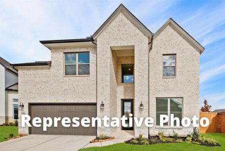 New construction Single-Family house 503 Vivid Village Way, Richmond, TX 77406 Albany IX- photo 0