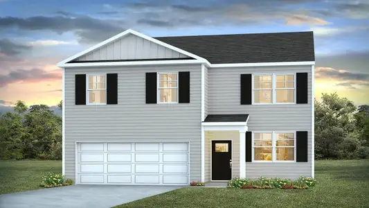 New construction Single-Family house 133 Cantley Wy, Holly Hill, SC 29059 plan BELHAVEN - image