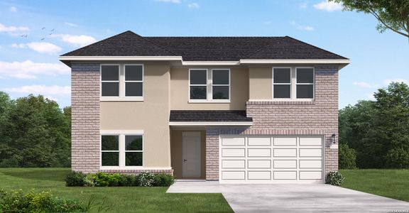 New construction Single-Family house 17434 Yellow Pine Dr, Elmendorf, TX 78112 - image