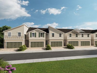 New construction Townhouse house St. Cloud, FL 34771 plan Aspen - image