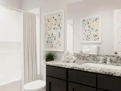 New construction Single-Family house 9221 Crestone Peak Dr, Willis, TX 77318 plan The Woodland - image 7